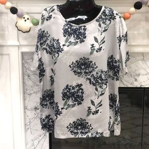 Talbots Haven Silk Top! Sz. L